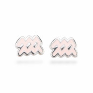 Aquarius 925 silver earrings